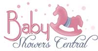 Baby Shower Central logo. Free baby shower games, printable baby shower games and planning advice